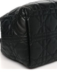 Calfskin Macrocannage Large Toujours Black