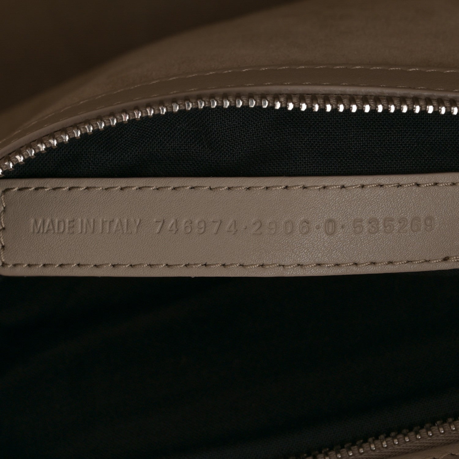 Smooth Calfskin Mary Kate Tote Taupe