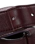 Smooth Calfskin Small Le 5 A 7 Soft Hobo Rouge Legion