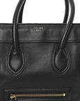 Smooth Calfskin Mini Luggage Black