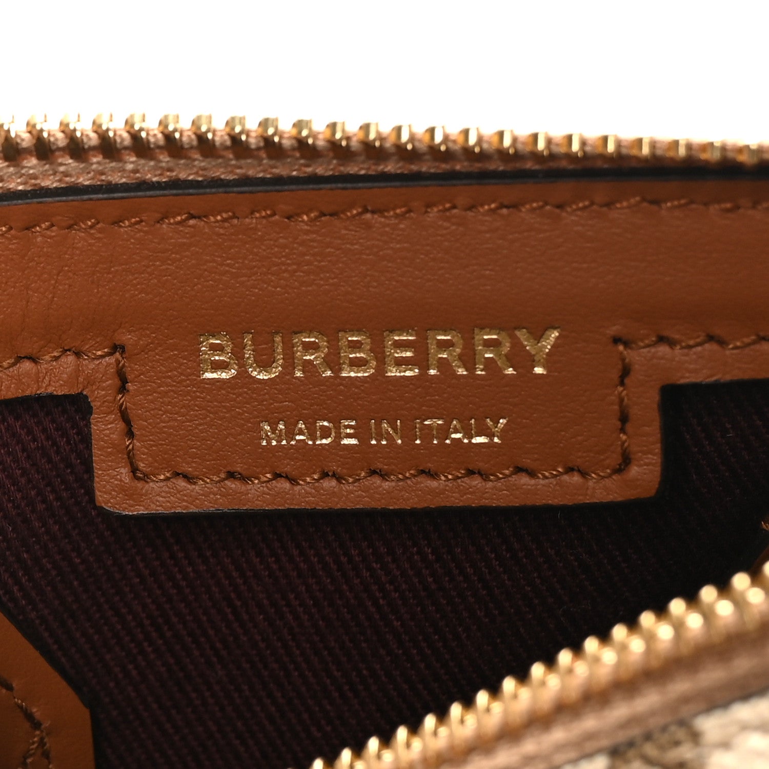 Vintage Check Mini Bowling Bag Briar Brown