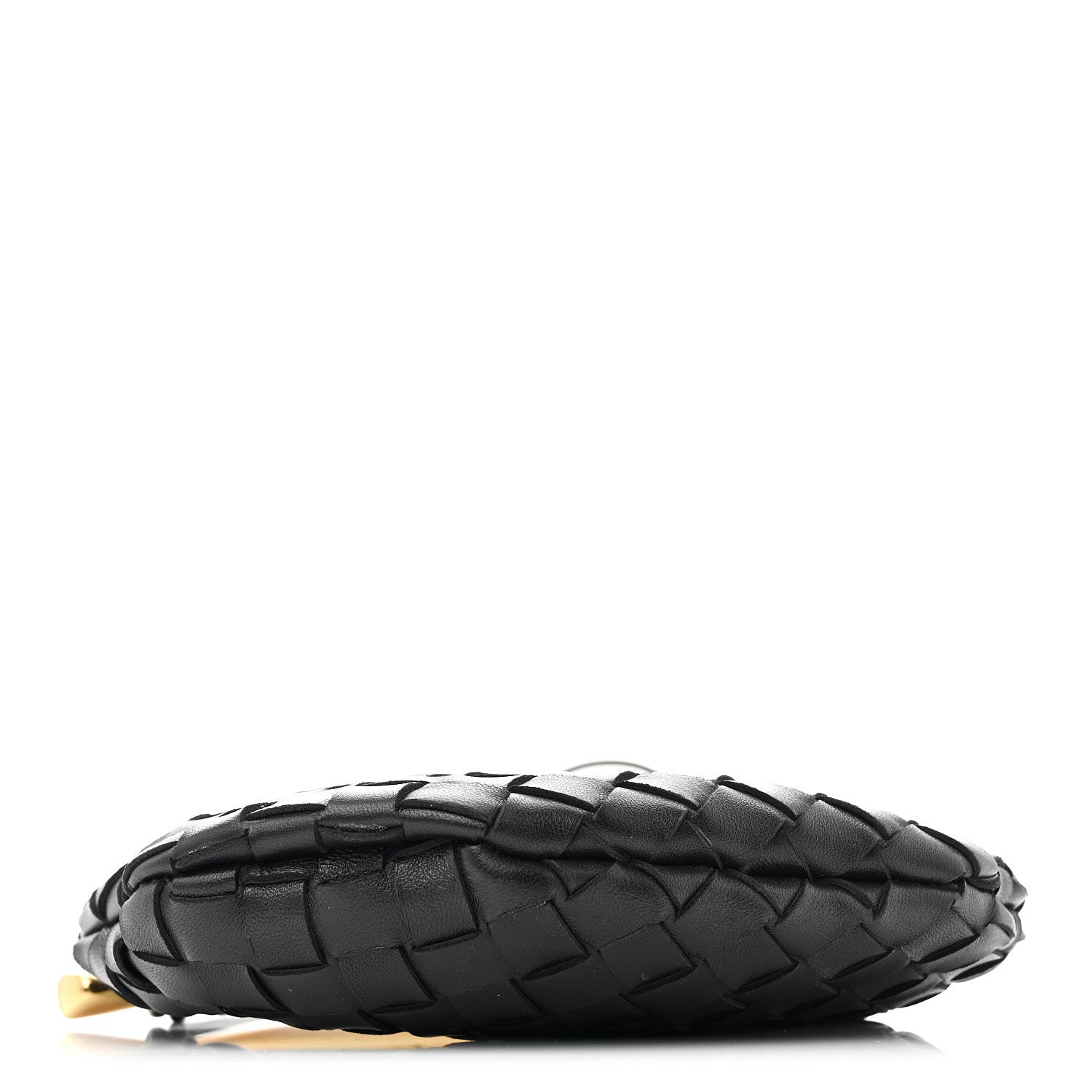 Nappa Intrecciato Mini Sardine Bag Black