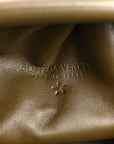 Smooth Butter Calf The Pouch Oversized Clutch Mustard