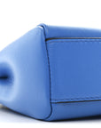 Shiny Nappa Micro Peekaboo Iconic Satchel Blue Royal