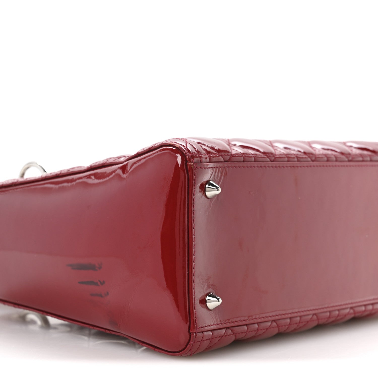 Patent Cannage Medium Lady D1OR Red