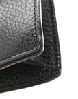 Dollar Calfskin Crystal Super Mini Dionysus Shoulder Bag Black