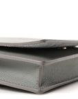 Calfskin 30 Montaigne 2 in 1 Pouch Grey