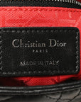 Lambskin Cannage Mini Lady D1OR Black