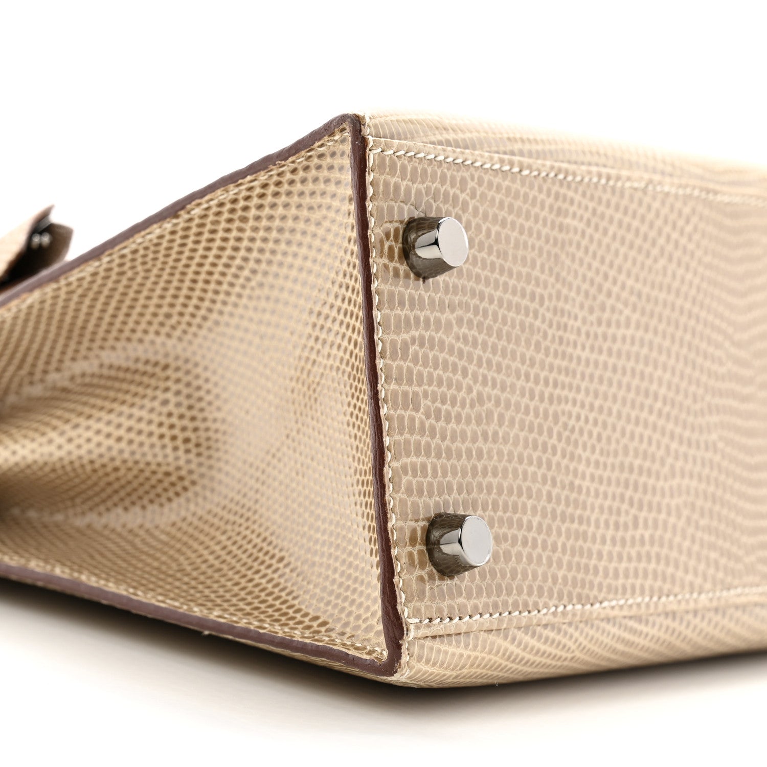 Lizard Niloticus Kelly Sellier 25 Ficelle