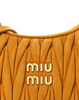 Suede Matelasse Mini Wander Hobo Whisky