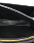 Shiny Calfskin Medium Triomphe Black
