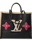 Calfskin Monogram Teddy Onthego GM Black