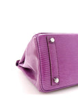 Lizard Birkin 25 Violet