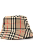Technical Cotton Vintage Check Bucket Hat M Archive Beige