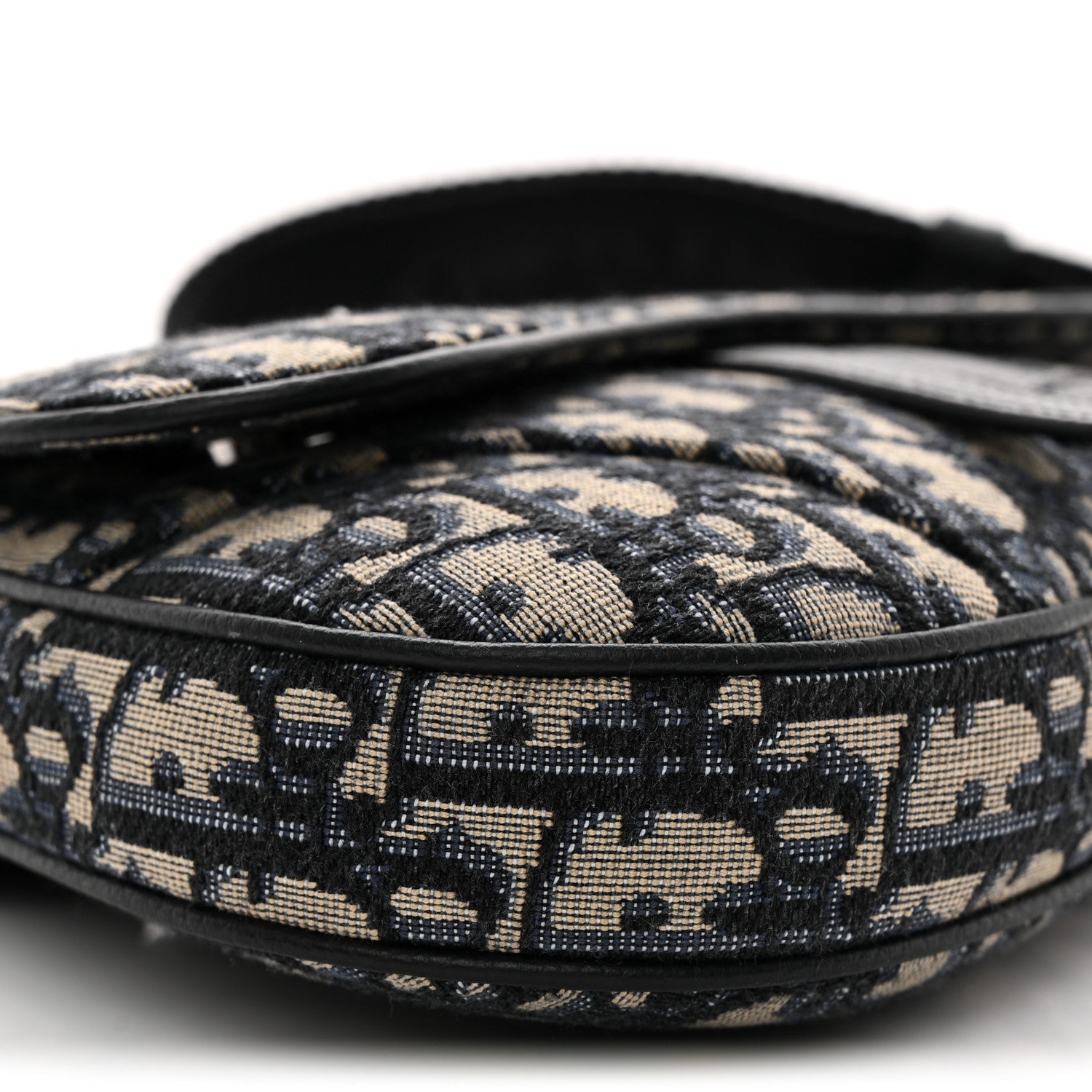 Oblique Mens Mini Saddle Bag Blue