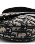 Oblique Mens Mini Saddle Bag Blue