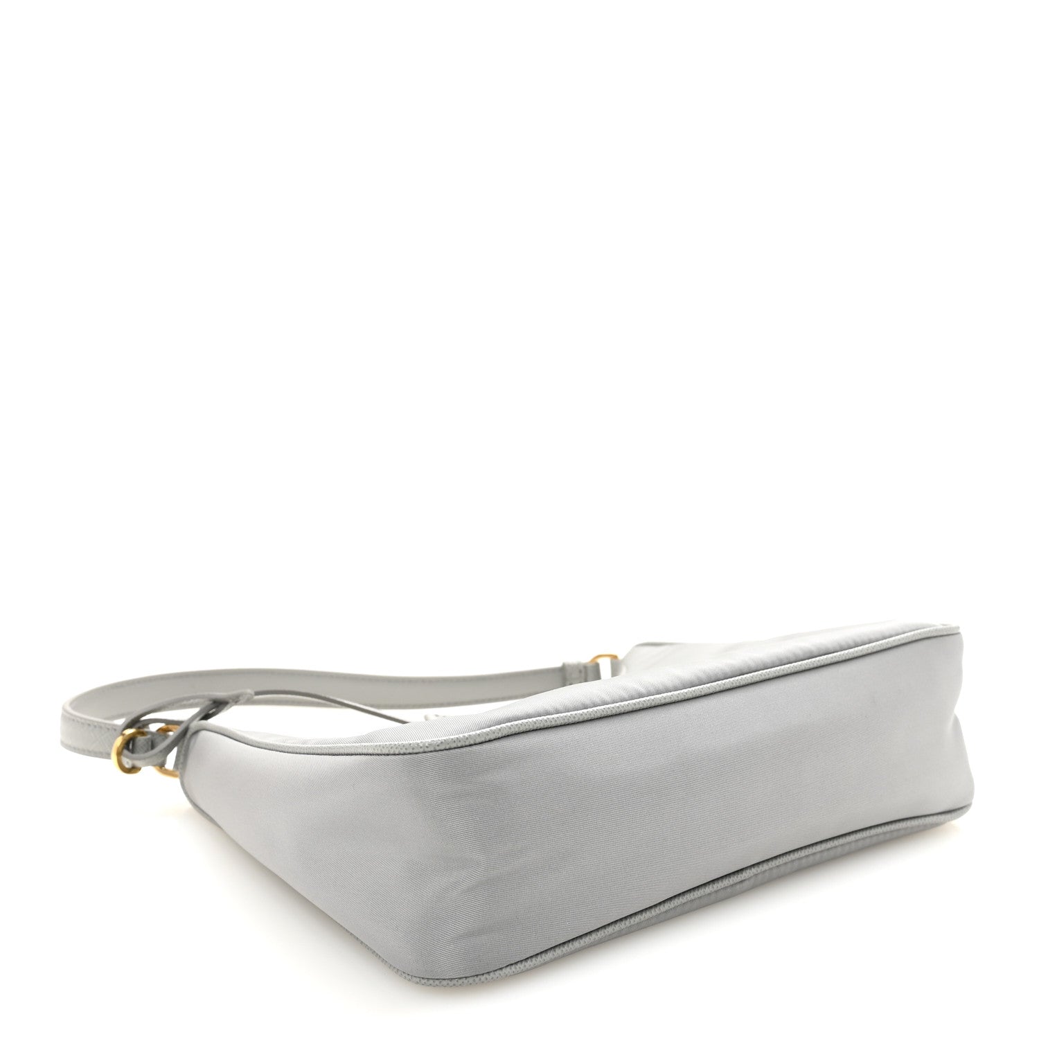Re-Nylon Saffiano Mini Re-Edition 2005 Bag Cloudy