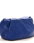 Smooth Calfskin Rose Clutch Knight