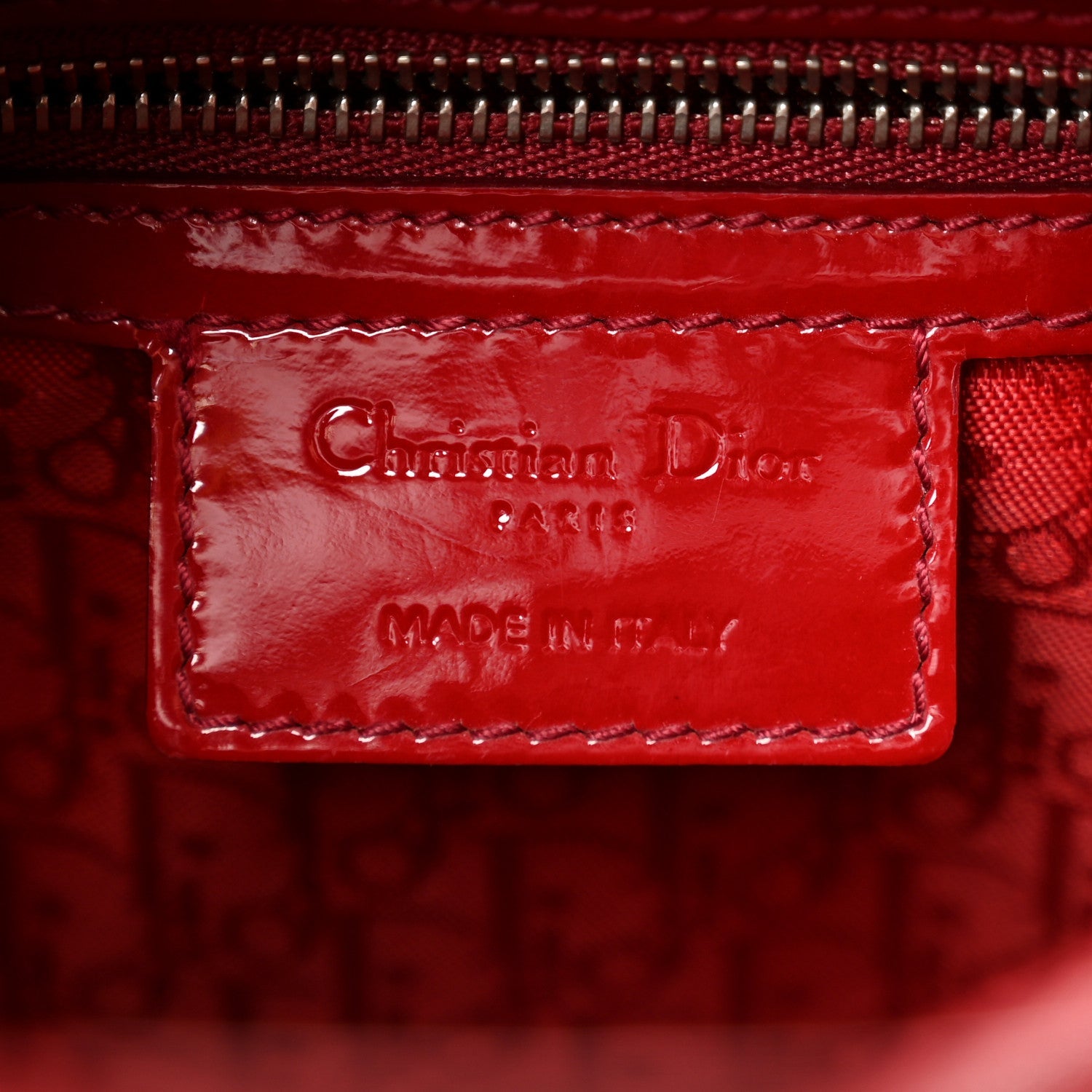 Patent Cannage Large Lady D1OR Red
