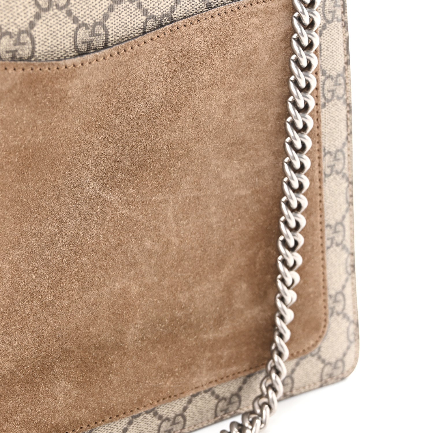 GG Supreme Monogram Shooting Star Embroidered Medium Dionysus Shoulder Bag Beige