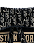 Velvet Oblique Saddle Bag Blue