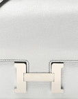 Metallic Chevre Chamkilight Constance 18 Argent