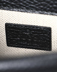 Dollar Calfskin Crystal Mini Dionysus Top Handle Bag Black Crystal