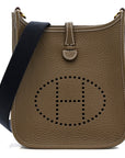 Taurillon Clemence Amazone Evelyne TPM Etoupe Bleu Indigo
