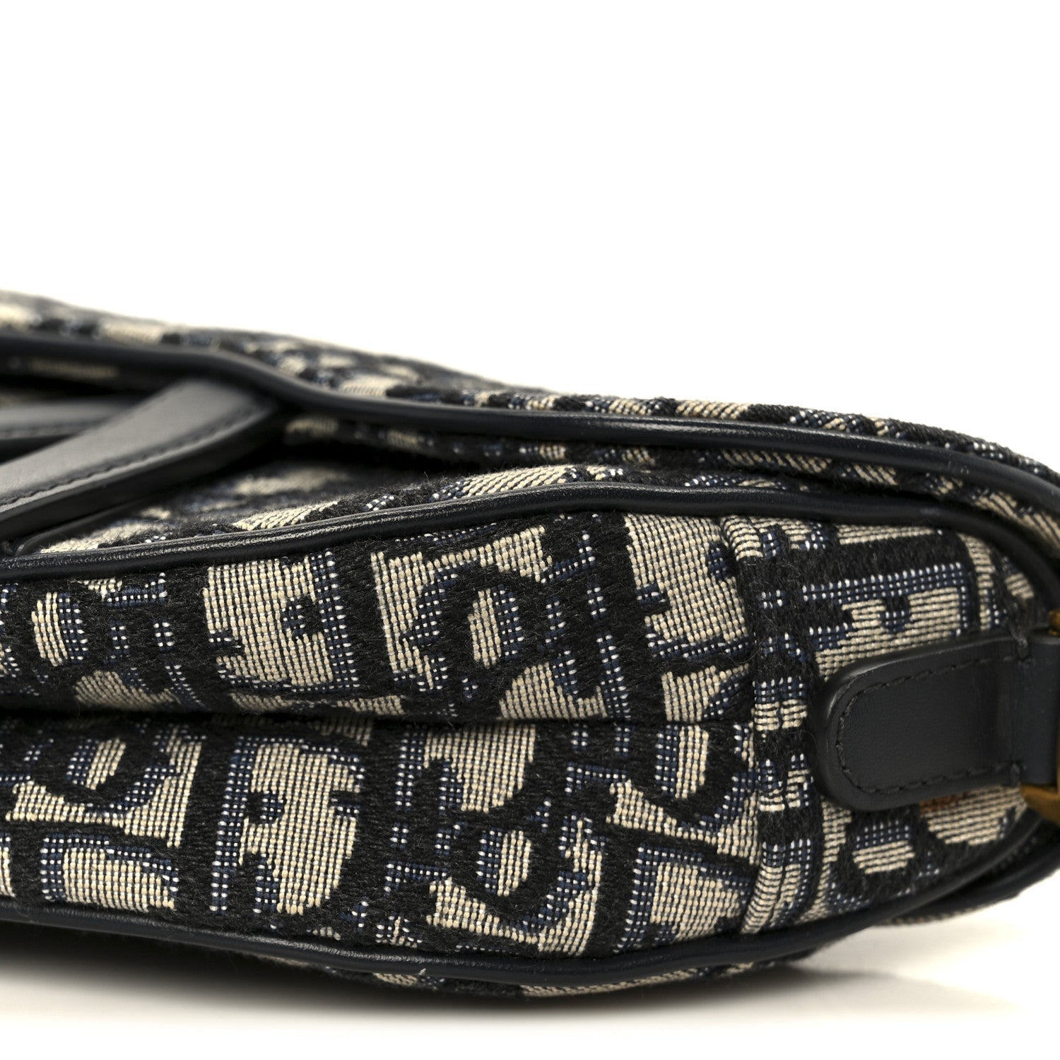 Oblique Mini Saddle Bag Blue