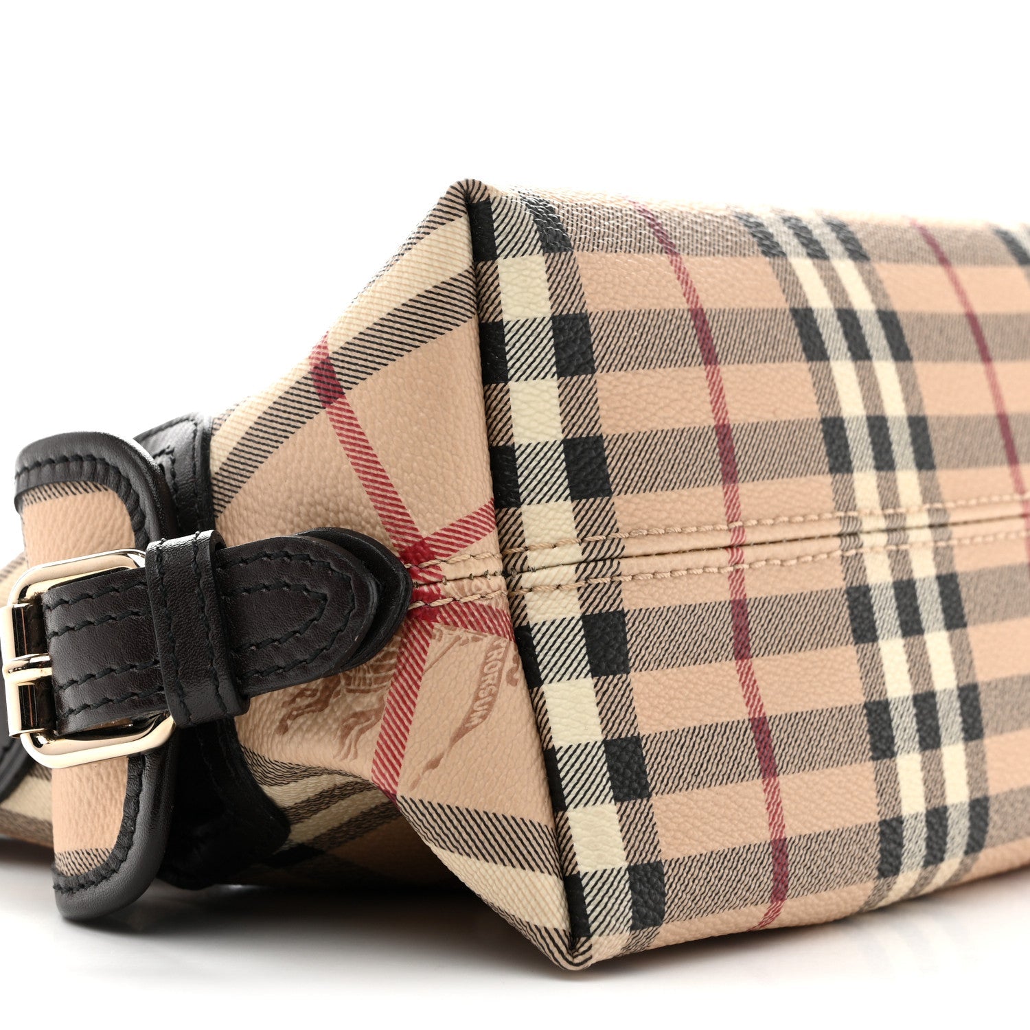 Haymarket Check Small Shoulder Bag Chocolate