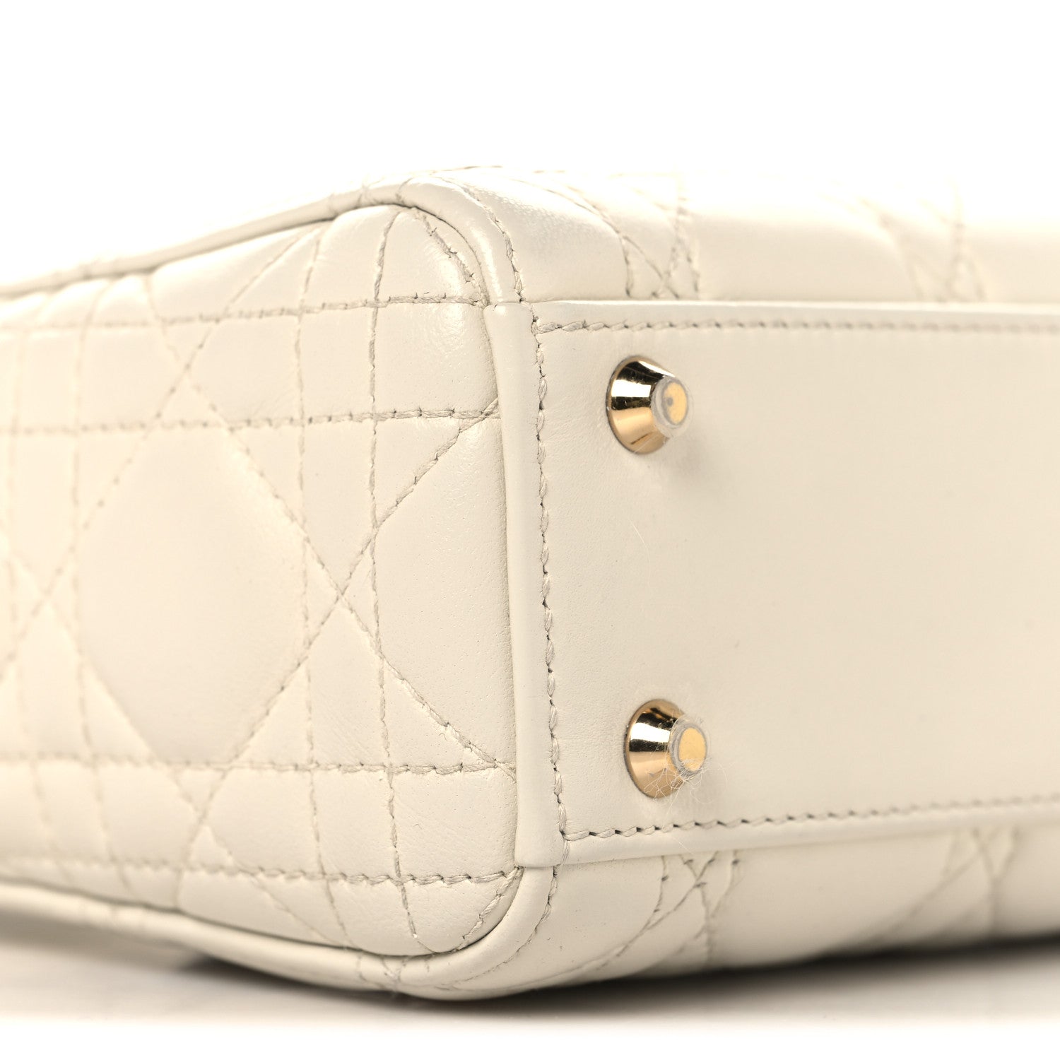 Lambskin Cannage Small My ABCD1OR Lady D1OR Latte