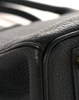 Togo Birkin 30 Black