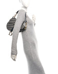 Oblique Saddle Bag Blue
