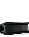 Caviar Quilted Medium Boy Flap Black