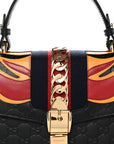 GCCIssima Signature Medium Sylvie Top Handle Bag Black