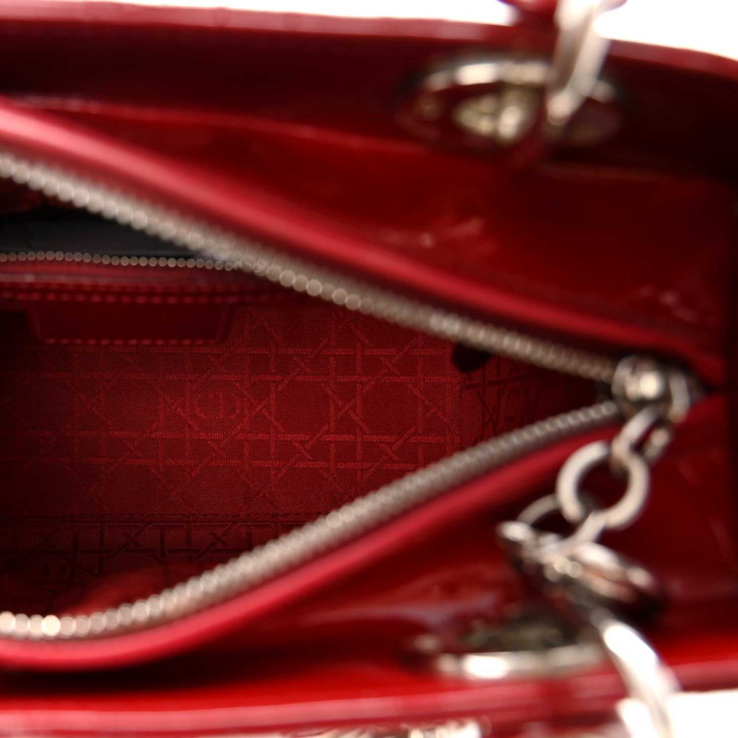 Patent Cannage Medium Lady D1OR Red