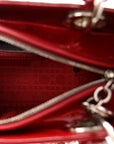 Patent Cannage Medium Lady D1OR Red