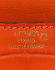 Matte Alligator Constance 18 Rouge Indien