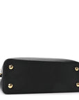 Taurillon Embellished Flower Crown Capucines PM Black