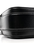 Saffiano Slingshot Shoulder Bag Black