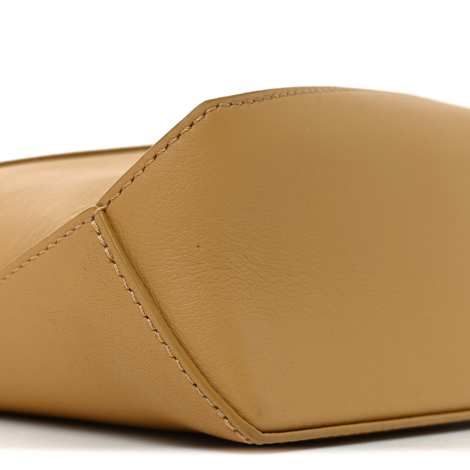 Calfskin Mini Woven Puzzle Bag Sahara