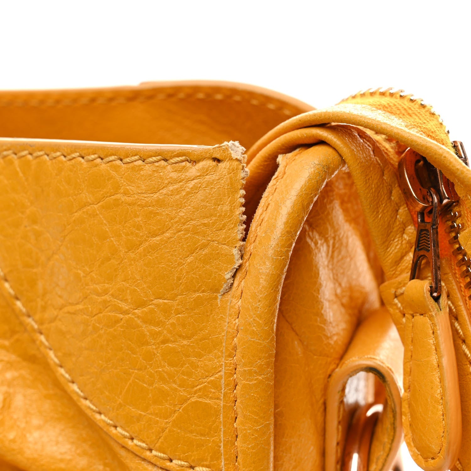 Agneau Giant 12 Rose Gold Hardware City Mangue