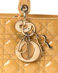 Patent Cannage Large Lady D1OR Beige