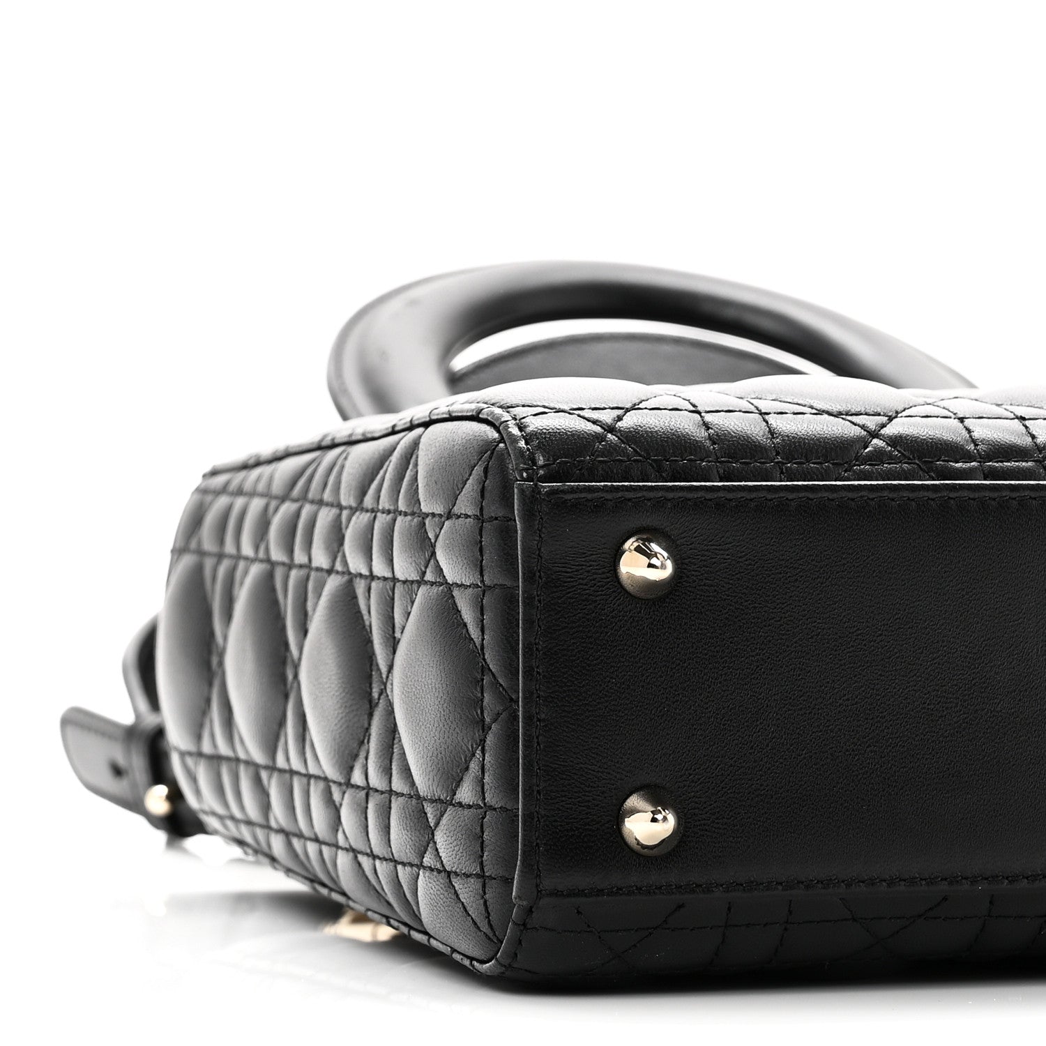 Lambskin Cannage Small My ABCD1OR Lady D1OR Black