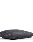 Suede Calfskin Intrecciato Medium Dustbag Grey