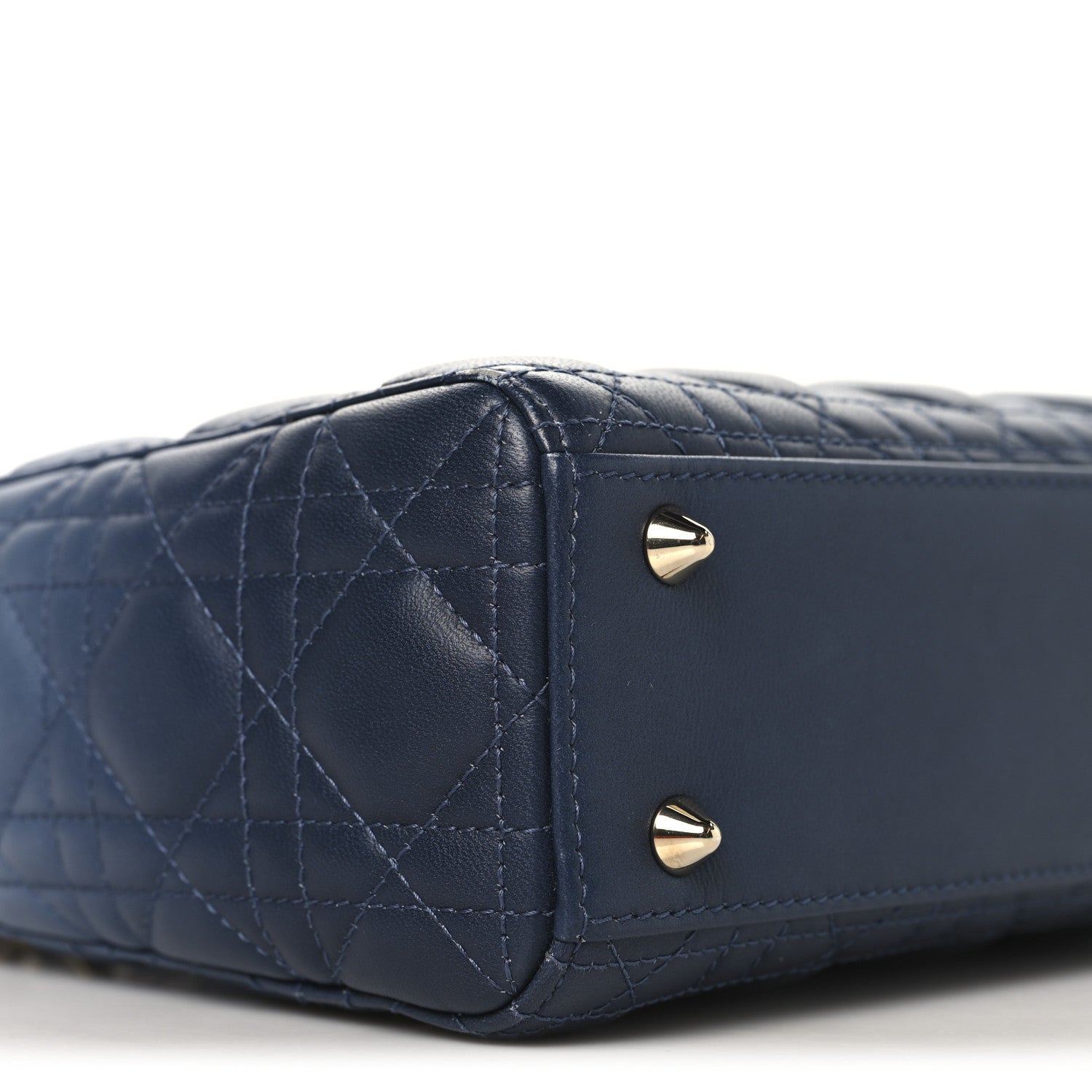 Lambskin Cannage Gradient Small My ABCD1OR Lady D1OR Indigo Blue