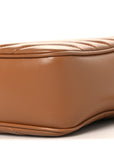 Calfskin Matelasse Monogram Lou Camera Bag Cinnamon