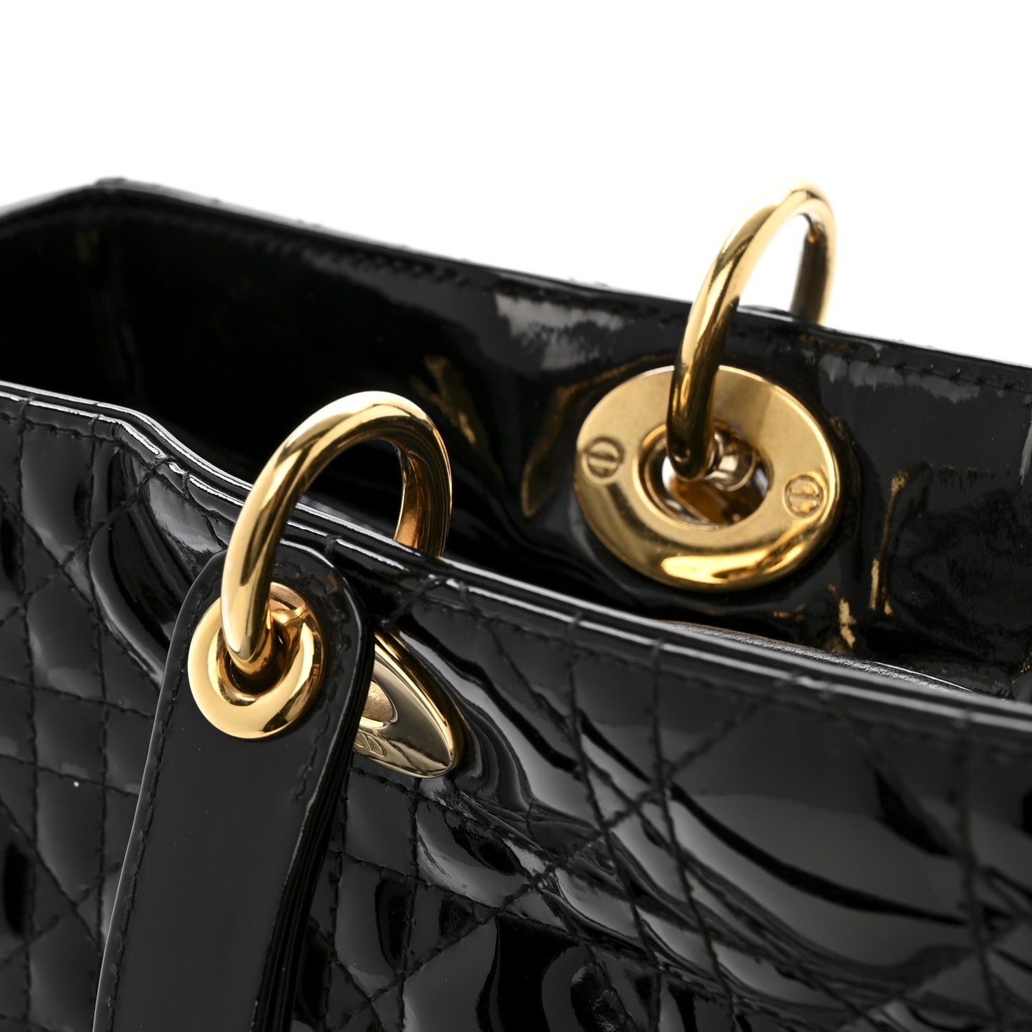 Patent Cannage Large Lady D1OR Black