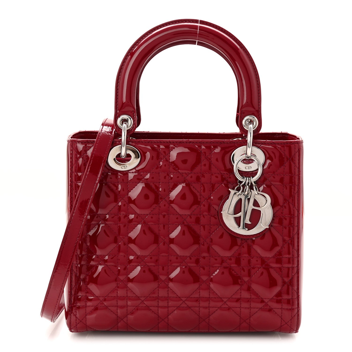 Patent Cannage Medium Lady D1OR Red