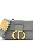 Box Calfskin 30 Montaigne Box Bag Gray